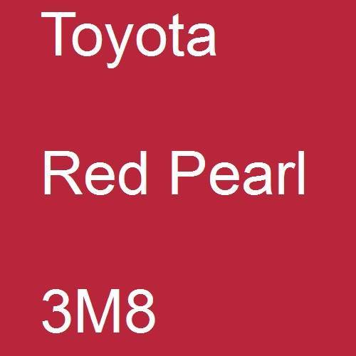 Toyota, Red Pearl, 3M8.